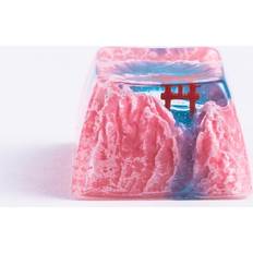 Redqin Artisan Keycap Sakura Torii Custom Keycaps