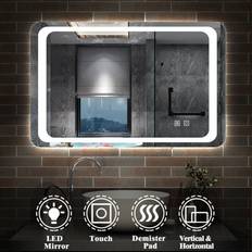 Bathroom Furniture Aica LED Bathroom Mirror 800 x 600 mm
