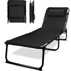 Keplin Foldable Recliner Sun Lounger 600D Oxford Fabric