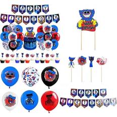 Maxpower Poppy Playtime Huggy Wuggy Theme Set 10 Black
