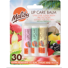 Malibu Lip Care Malibu SPF 30 Lip Balm Sunscreen 3 x 5g