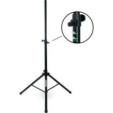 Speaker Accessories Pronomic Dj Pa Boxen Ständer Alu Box Lautsprecher Stativ Rastbolzen 50kg Schwarz