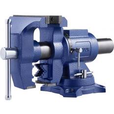 Bench Clamps VEVOR 6-1/2" Multi-Purpose Vise Heavy Duty Ductile Iron 360° Swivel Base Bench Clamp