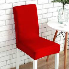 Black Loose Chair Covers Maxpower High Stretch Elastic Dining Room Wedding Banquet Wine Red Loose Chair Cover Black