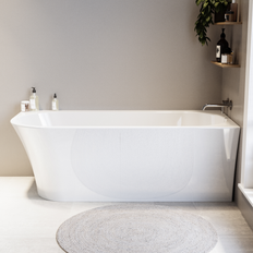 Built-In Bathtubs Vigo Freestanding Single Ended Right Hand Corner Bath 1700 x 750mm