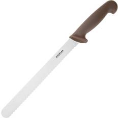 Hygiplas Slicer Serrated Brown 25.4 cm