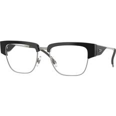 Diesel Unisex DL4005 2001 Vista Frames Acetate Black Transparent Squared Normal