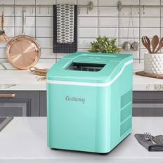 Eiswürfelmaschine Ice Maker 12kg 1,6L Wassertank 31x22x30 cm Grün