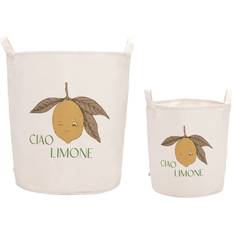 Konges Sløjd Opbevaring Børneværelse Konges Sløjd Legetøjsopbevaringsposer CIAO LIMONE H40 x W50 cm