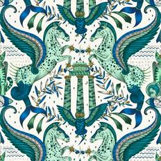 Wallpapers Clarke & Clarke Odyssey Mythos Olive W0215/01