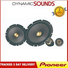Boat & Car Speakers Pioneer TS-A1601C 16.5cm 2-Way Car Component Door Speakers 700W Max Power