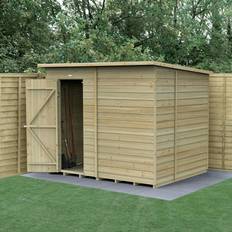 Forest Garden 4LIFE Pent Shed 8x6 Without Base (Building Area )
