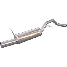 Avgassystem Inoxcar Sportavgassystem Seat Ibiza 6L 1.9 SDi/TDi 2002 80mm
