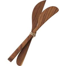 Brown Butter Knives Tell Me More Teak 2-pack Brown Butter Knife 2pcs