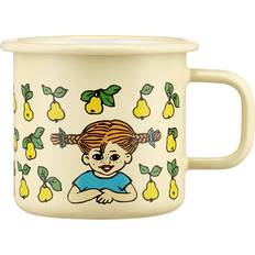 Muurla Pippi Longstocking Enamel Mug 3.7 dl Mug