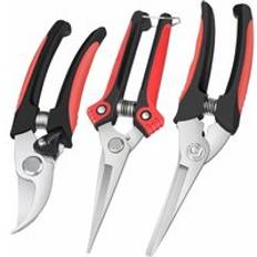 Garden Tools Ikodm 3 Pcs Garden Pruning Shears and Scissors
