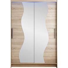Estella Med Spegel 120 x 200 cm Beige