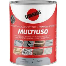 Titanlux Grå Matt Primerfärg 750 ml Träfärg Grå