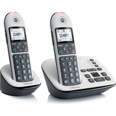 Motorola Landline Phones Motorola CD5012 DECT Big Button Phone with Answer Machine