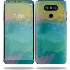 Mobile Phone Accessories MightySkins LGG6-Watercolor Blue Skin Sticker Wrap Cover