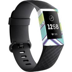 Wearables MightySkins FITCHAR3 Pastel Chevron Skin for Fitbit Charge 3