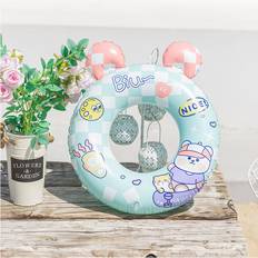 Plastic Swim Ring RYWOLT Baby Children Cute Little Bear Thickened With Ears Inflatable Swimming Ring
