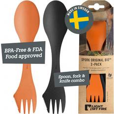 Light My Fire 3-in-1 Camping Cutlery Knife Fork Spoon Set