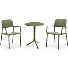Nardi Bora - Green Cafésæt, 1 borde inkl. 2 stole