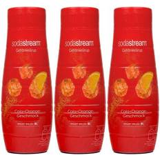 Orange Flavour Mixes SodaStream Syrup Cola Orange 440ml 3 Pieces