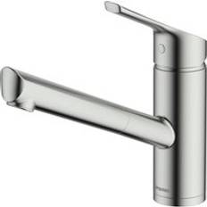 Silver Kitchen Taps Mcalpine Nethy Top Lever Pullout Kitchen Mixer Tap Brushed Nickel One Size Silver
