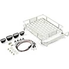 Fastrax RC Scale Model Car Silver Aluminium Luggage Rack 165 x 112 mm