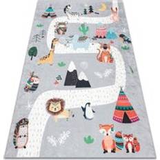 Rugs RUGSX Bambino Rug Grey 120 cm x 170 cm