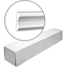 Molduras de Techo Profhome 151340 8 Piezas Moldura Para Pared 16 m