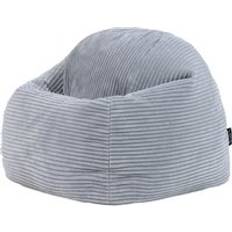 ICON Kids High Rest Beanbag Corduroy Light Grey One Size