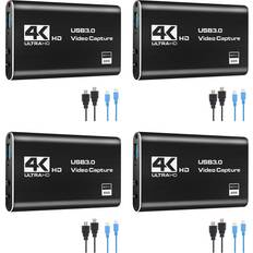 Capture & TV Cards Sodial 4x Audio Video Capture Card 4K USB 3.0