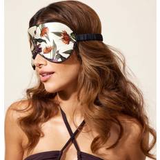 Fan Palm Eye Mask Cream Hibiscus 100% Mulberry Silk