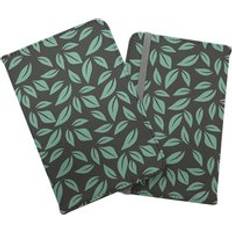 Wallets & Key Holders Warren Reed Delicate Leaf Passport Cover - Green