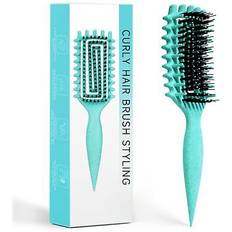 Green Hair Brushes OYOY Curly Hair Brush Lightweight Candy