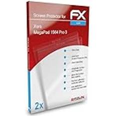 atFoliX Skärmskyddsfilm Kompatibel Med Xoro MegaPad 1564 Pro 3 Film 2X