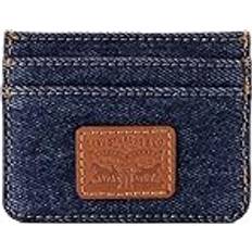 Denim Card Case Pelletteria - Blu