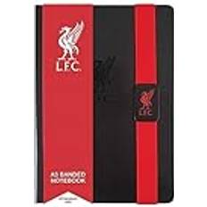 Liverpool FC Banded A5 Premium Leather Look Notebook
