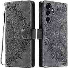 Samsung Galaxy A26 Plånboksfodral Mandala Blommönster