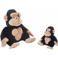 BigBuy Kira The Fluffy Gorilla Stuffed Toy 55 cm