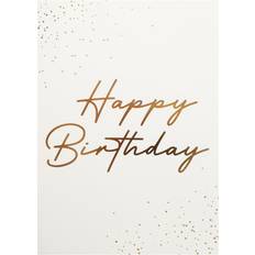 Hisab Joker Guld Gratulationskort Happy Birthday med Kuvert