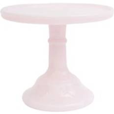 Brown Cake Stands Mosser 6 Inch Baby Pink Crown Tuscan Milk Glass Pedestal Cake Stand