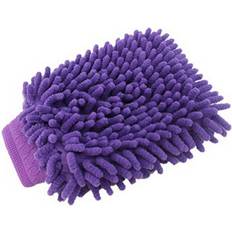 Grandado Ultrafin Fiber Chenille Mikrofiber Bilvask Hanske