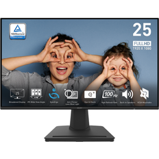 MSI 1920x1080 (Full HD) Monitors MSI Pro MP252L Full HD 24.5 Inch IPS LCD Monitor