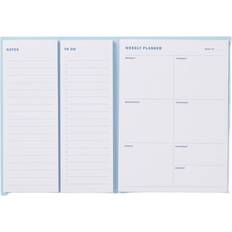 Veckoplanerings-set KIT 3 Block Kontor Papper Blå