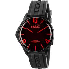 U-Boat 8466/D Darkmoon 46.5mm Red Glass PVD Wristwatch
