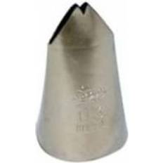 Ateco No.113 Special Large Leaf 15mm Metal Piping Nozzle - Green Icing Bag & Nozzle
